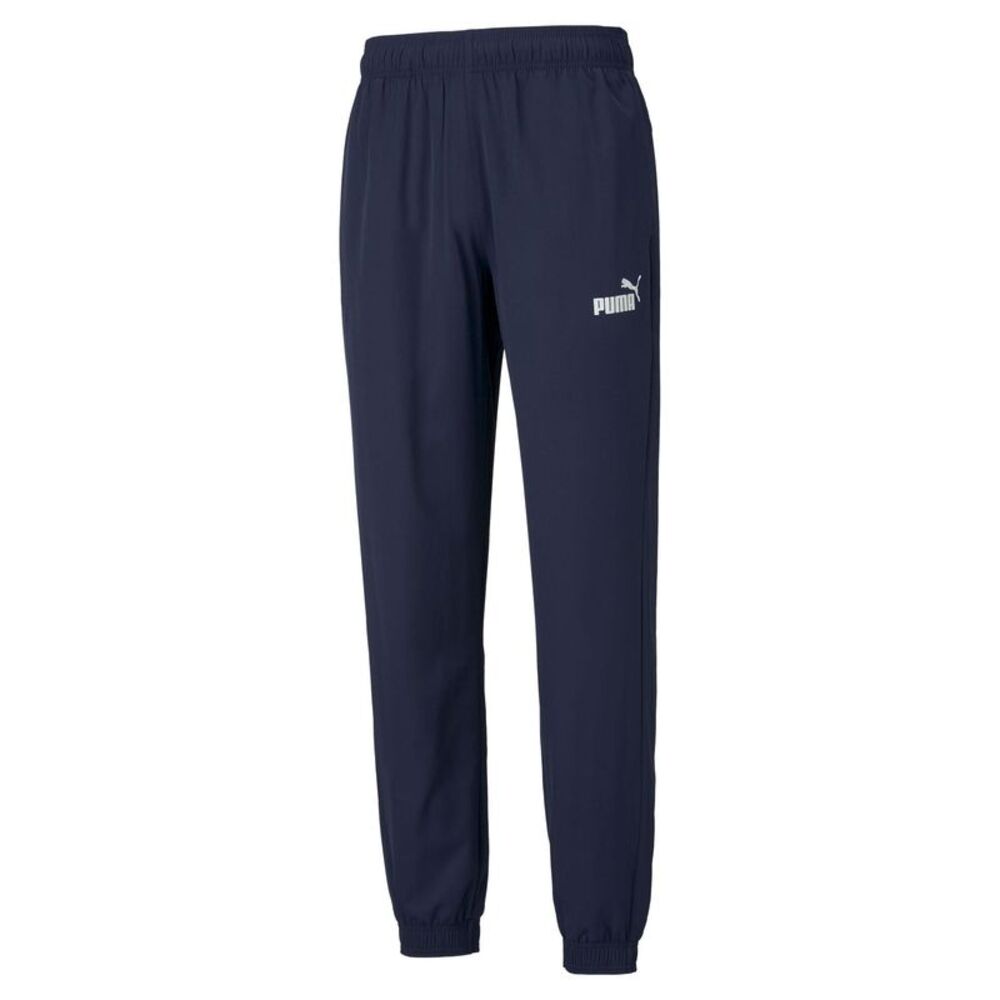 Puma Mens Woven Sweatpants / Navy